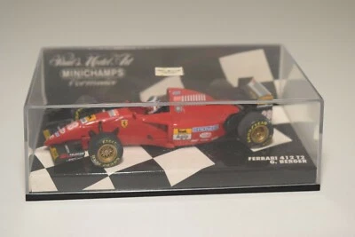 A8 1:43 MINICHAMPS FERRARI F1 FORMULA 1 AUTO DA CORSA 412 T2 1995 G. BERGER MIB - Immagine 1 di 4