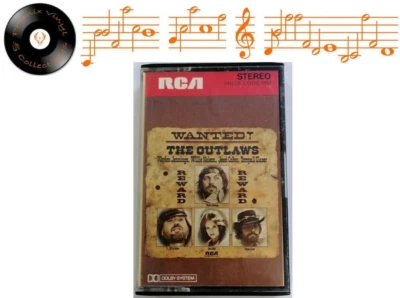 Wanted The Outlaws Cassette Tape Album – VG+ - Image 1 of 4