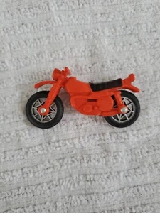 Buddy L Red Motorcycle Dirt Bike Plastic Hong Kong Vintage - Picture 1 of 3