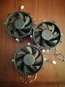 CPU Cooling Heatsink & Fan 4-Wire, used for 75mm x 75mm holes size. - Picture 1 of 10