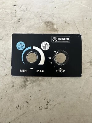 Placa de informações interruptor CA 109820 Ferrari 208 308 365 400i 512 HVAC fabricante de equipamento original - Imagem 1 de 4