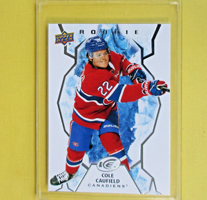 COLE CAUFIELD  2021-22 ROOKIE  ICE  #122   Montreal Canadiens