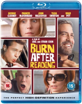 Burn After Reading Blu-Ray (2009) George Clooney, Coen (DIR) cert 15 Great Value - Image 1 of 2
