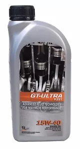 Automotive Motor Oil Fluid 15W-40 Car Van ACEA A3 B3 B4 E2 E3 API: SI/ CH-4 - Picture 1 of 9