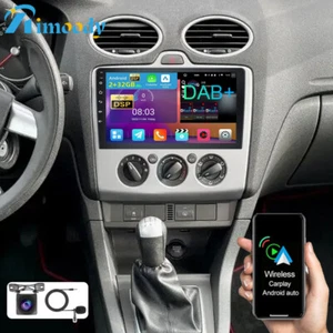DAB+ Android 13 Autoradio Carplay Für Ford Focus MK2 MK II 2004-2011 GPS NAVI BT - Bild 1 von 20