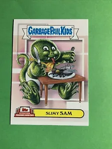 2022 Topps International Trading Card Day GPK Garbage Pail Kids Promo SLIMY SAM - Picture 1 of 2