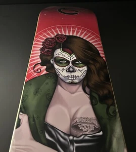 Brand New Colorado Skateboards Gothic Day Of The Dead Graphic Board Deck - Picture 1 of 14
