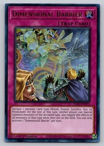Dimensional Barrier Foil Ultra RareYuGiOh TCG 25th Anniversary Rarity Collection - Picture 1 of 1