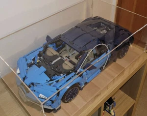 AC19 Deluxe Hartholz & Klar Acryl Vitrine für LEGO Bugatti - Bild 1 von 3