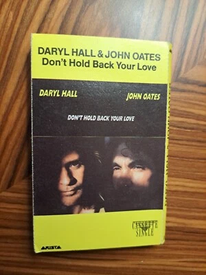 Hall And Oates Don't Hold Back Your Love Cassette Single 1990 Daryl Hall  - Image 1 of 4