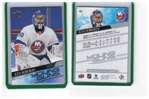 20/21 2020/21 Upper Deck Young Guns #461 Ilya Sorokin Islanders - Imagen 1 de 1