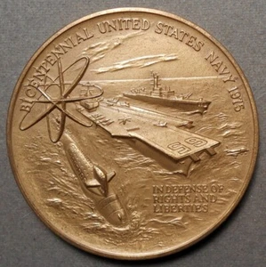 C573 United States Navy Bicentennial 1975 (Submarine & Ships) Birth Of The Uni - Picture 1 of 2