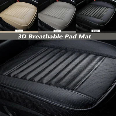 Luxury PU Leather Car Front Cover Cushion Seat Protector Full Surround Chair Pad - Image 1 of 4