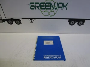 CINCINNATI MILACRON 5102440 MAXIM SERIES INSTALLATION MANUAL - USED - FREE SHIP - Picture 1 of 7