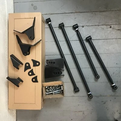 Kit de 4 eslabones triangulados de alta resistencia de los primeros autos 1935-1940 Chevy Ford antiguo GM Foto 1 de 4