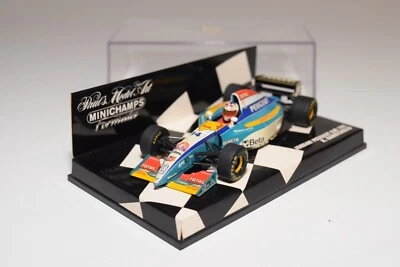 A91 1:43 MINICHAMPS 430 950014 JORDAN PEUGEOT R. BARRICHELLO F1 RACING CAR VNMIB - Immagine 1 di 4