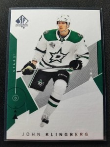 2018-19 SP Authentic John Klingberg Base #18