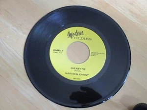 MARVIN & JOHNNY - CHERRY PIE B/W - AIN'T THAT RIGHT VG++ - Foto 1 di 1