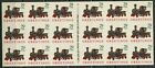 UNITED STATES 1992, " GREETINGS LOCOMOTIVE", Sc 2719a, BOOKLET PANE A.T.M., MNH