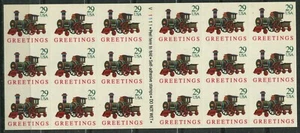 UNITED STATES 1992, "GREETINGS LOK", Sc 2719a, BOOKLET PANE A.T.M., MNH - Bild 1 von 2