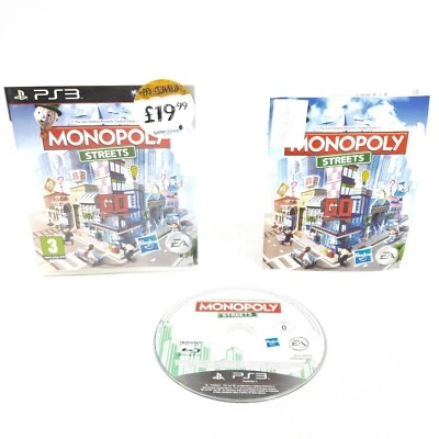 Jeu Monopoly Streets PlayStation 3 PS3 complet en boite avec notice PAL UK  - Photo 1/4