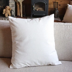 British Wool Cushion Pads 16–26" – British Wool Fill with Cotton Cover Insert - Picture 1 of 1