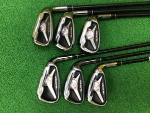 TaylorMade Burner 2009 Iron Set 5-9,Pw 6pc Flex Regular REAX SUPERFAST 2009 - Picture 1 of 6