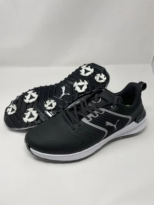 NUEVO Zapatos de Golf Puma Ignite Innovate Negro/Blanco 379431-03 Para Hombres 9  Foto 1 de 4