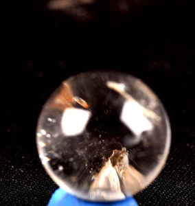 Satyaloka azeztulita esfera scrying sinergy 12 cuarzo de alta frecuencia #7937 - Imagen 1 de 5