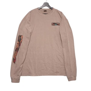 Vintage Crazy Shirts Long Sleeve Tee Palm Springs Lizard Tribal Art XL - Picture 1 of 11