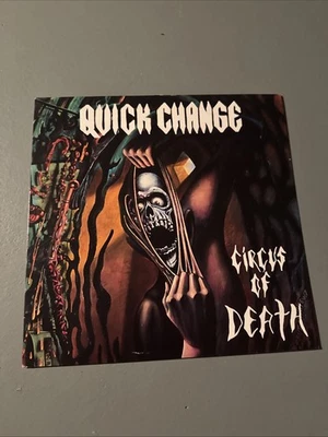 Quick Change - Circus Of Death (1988, Vinyl LP Roadrunner Records) LP M Cover VG - Image 1 of 4