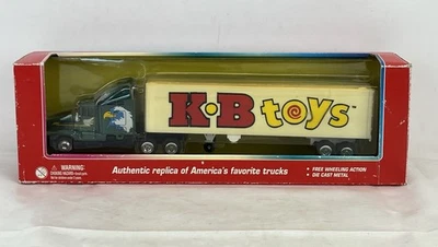 Boneco KB Toys semi caminhão réplica autêntica metal fundido K-B Road Rig Deluxe - Imagem 1 de 4