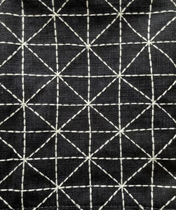 Kravet Nate Berkus  Appointed Ink  Designer  Fabric Remnant 24"x24" - Picture 1 of 4