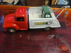 Buddy L Repair-It Wrecker Tow Truck W Boom & Hook Vintage Pressed Steel Toy !!!! - Picture 1 of 10
