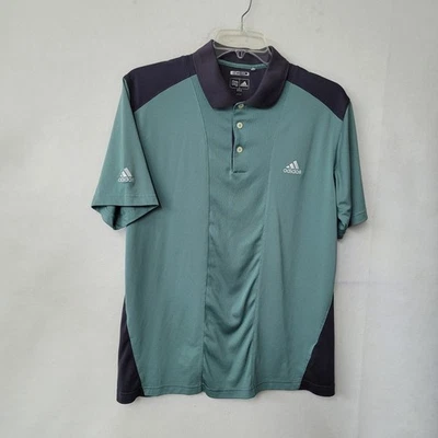 Adidas ClimaCool Golf Polo Shirt Mens Size L Short Sleeve Green Athletic Vented - Image 1 of 4