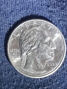 2023 D Quarter Error Coin Mint “IN COD WE TRUST”  2023 US Currency error  - Picture 1 of 2