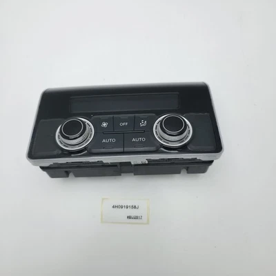 2011-2018 Audi S8 Rear AC Climate Control Temperature Unit 4H0919158J - Image 1 of 4