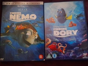 Disney 2 Disc Edition Finding Nemo And Finding Dory DVDS - Picture 1 of 1
