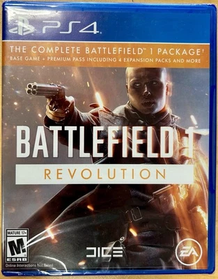 Battlefield 1 Revolution Edition Sony PlayStation 4 PS4 Premium Pass Expansions - Image 1 of 4