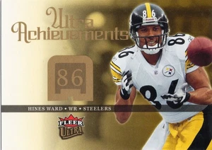 Hines Ward 2006 Ultra Achievements #UA-HW  STEELERS - Picture 1 of 2