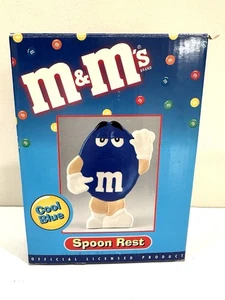 Sehr selten neu im Karton 1999 M&M blaue Figur Löffelablage Küche Sammlerstück - Bild 1 von 5