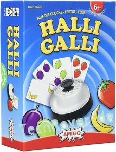 AMIGO Halli Galli, Reaktionsspiel, 56 Karten, 1 Glocke - Bild 1 von 7