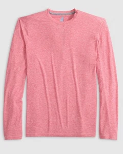 johnnie-O The Course Performance Long Sleeve T-Shirt Dahlia - Picture 1 of 1