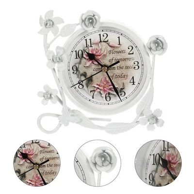  Clocks for Living Room Shelf Retro Desk Bedroom Mechanical Table - Image 1 of 4