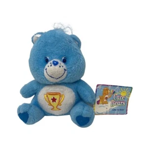 2004 Nanco Care Bears CHAMP BEAR Plush 8” - Picture 1 of 5