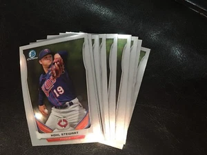 2014 Bowman Draft CTP-1 Kohl Stewart 10 count all chrome lot Minnesota Twins - Picture 1 of 2