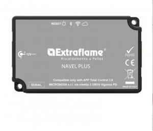 Module WiFi Étiquette Grise pour poêle à pellets Extraflame Réf 9278512 NEW - Imagen 1 de 3