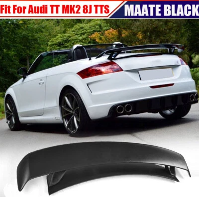 Alerón trasero de doble cubierta para Audi TT MK2 8J TTS cupé 2008-14 Foto 1 de 4