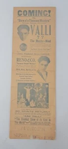 Publicidad Magic Vintage Coleccionable Valli Mysterious Reno & Co - Imagen 1 de 13