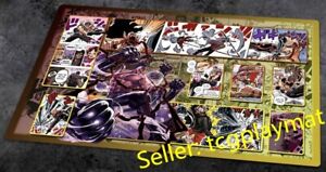 NEW Charlotte Katakuri One Piece Playmat With Zones TCG Card Game Play Mat _an10